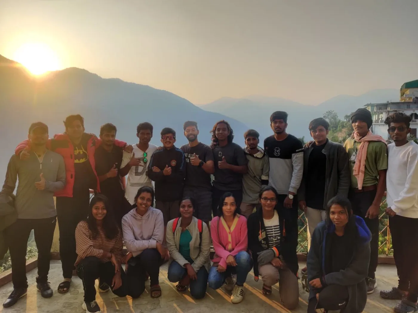 A private Komorebi group travelling together