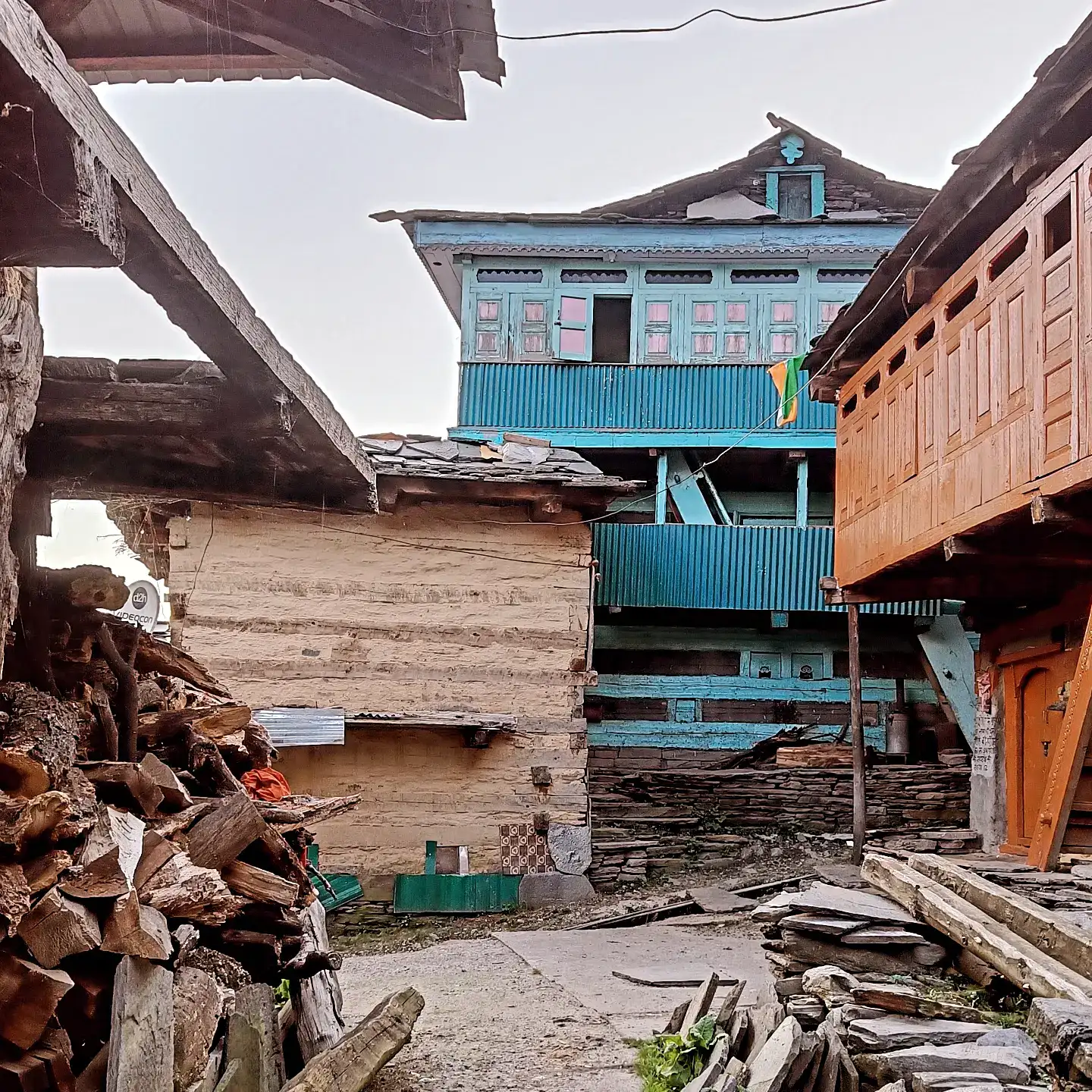 Traditional homestay life in Rangori village
